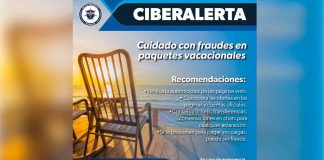 ¡Cuidado con paquetes vacacionales! pueden ser fraudes digitales: SSP
