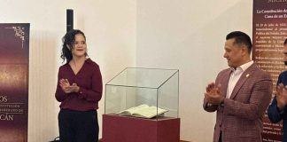 #Imágenes | Exhiben la primera Constitución Michoacana de 1825