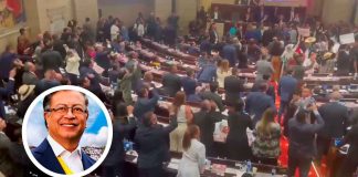 #VIDEO | Congreso colombiano estalla contra su presidente lo tachan de mentiroso