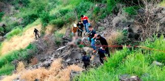 Localizan cadáv3r con huellas de viol3nc¡a en estanque de la colonia Lázaro Salto en Tierra Caliente