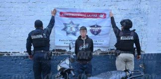 Policía detiene a motociclista en posesión de droga