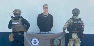 SSP y Defensa detienen a venezolano con fusil de alto poder en Tierra Caliente