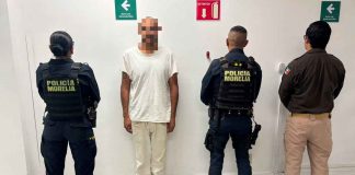 Policía Morelia colabora con INM para el aseguramiento y traslado de ciudadano extranjero buscado por autoridades estadounidenses