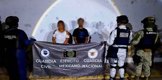Detienen a dos personas con moto robada en Tierra Caliente