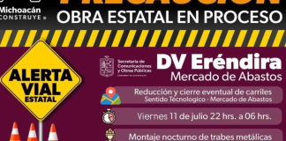 Anuncian cierre de carriles centrales en el libramiento de Morelia ¡Toma precauciones!