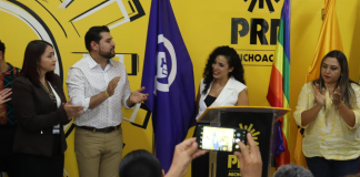 Con Bandera Feminista y charla, el PRD Michoacán refuerza su agenda contra la Violencia de Género