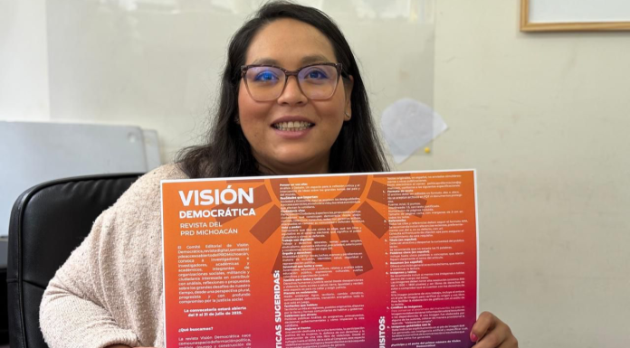 Continúa abierta la convocatoria para ser parte de la revista del PRD Michoacán “Visión Democrática”