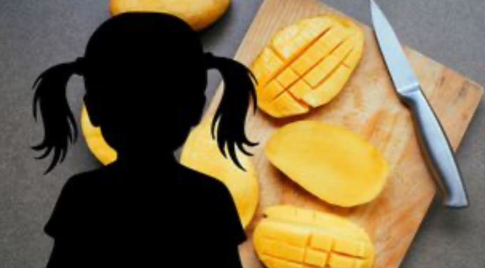 #México: Niña de 3 años muere tras herirse con un cuchillo al intentar cortar un mango