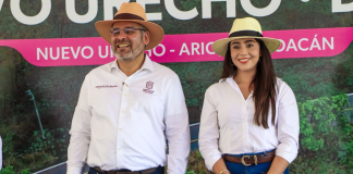 Ario recibe al gobernador Alfredo Ramírez Bedolla y fortalece la atención ciudadana con audiencia pública y obra carretera