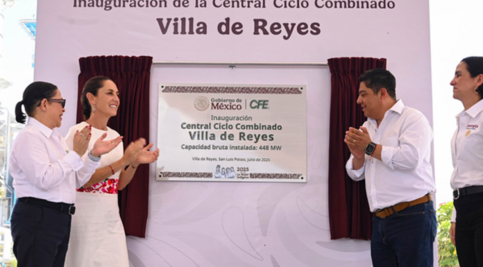 “El desarrollo energético de la nación descansa en CFE”: Presidenta Claudia Sheinbaum inaugura Central Ciclo Combinado en San Luis Potosí