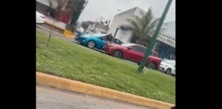 Automovilista es atacado a balazos, cerca de la Presidencia Municipal de Uruapan