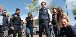 Alfonso Martínez arranca jornada de Reforestación Urbana