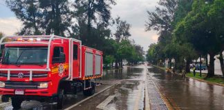 Se registran encharcamientos en Morelia tras lluvia
