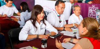 Asegura Gabriela Molina ser la 1er Secretaria de Educación de Michoacán en territorio
