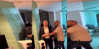 VIDEO || ¡Escándalo en Polanco! Sujeto pierde el control, agrede a una mujer y destroza estudio de grabación