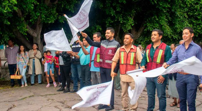 Alexis Velázquez arranca rehabilitación de la calle Reforma en Capacho; una obra 100% subsidiada en beneficio de las familias