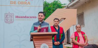 Arranca Alexis Velázquez rehabilitación de línea de agua potable en La Estancia