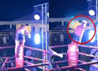 #VIDEO || Insólito KO eléctrico en Tailandia