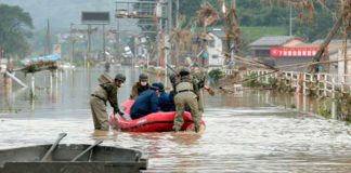 Emergencia en Japón las tormentas paralizan Tokio y disparan riesgos de desastre