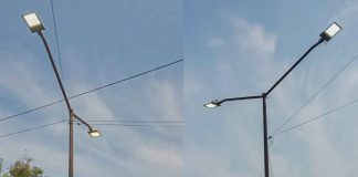 En Jiquilpan es restaurado el alumbrado en avenida Las Palmas tras falla eléctrica