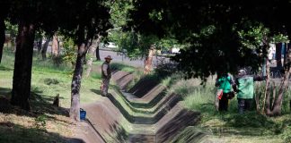 Brigadas del Gobierno de Morelia intervienen Libramiento Paseo de la República