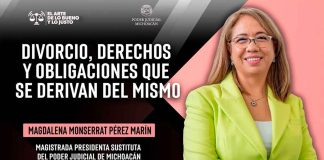 Magistrada Monserrat Pérez Marín aborda el tema de divorcio, derechos y obligaciones en El Arte de lo Bueno y lo Justo
