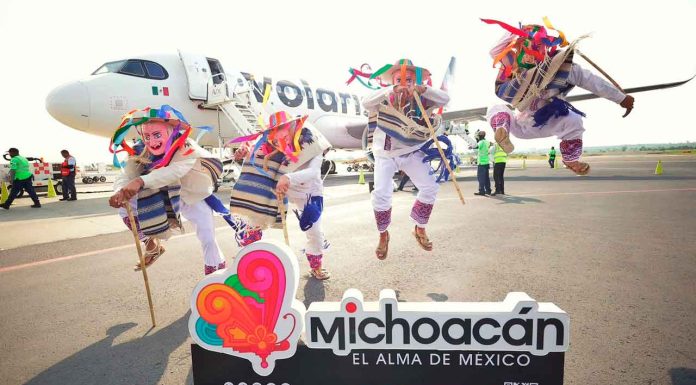 Histórica expansión aérea impulsa turismo y economía en Michoacán: Sectur
