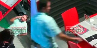 #VIDEO | Hombre se mete a restaurante en Morelia y se roba el dinero de la cuenta que otros habían dejado