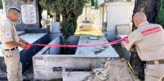 Mujer muere tras caer en una cripta en el Panteón Guadalajara