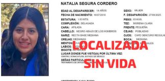 Localizan sin vida a Natalia, joven de 14 años que desapareció tras ir al gimnasio en Edomex