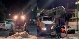 #VIDEO | Caos blanco en el sur de la CDMX: Granizada paraliza calles en Tlalpan y Coyoacán