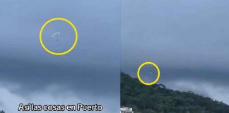 #VIDEO #viral | Tensión y risas: video viral muestra turista volando sin control en Vallarta