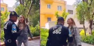 #VIDEO | Una mujer insulta a agente de tránsito al evitar multa en La Condesa