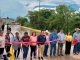 Inaugura presidente Víctor Vázquez obra de acceso en la comunidad de Villachuato