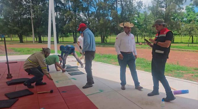 Puruándiro se fortalece: Inauguran el primer gimnasio de calistenia para promover el deporte libre