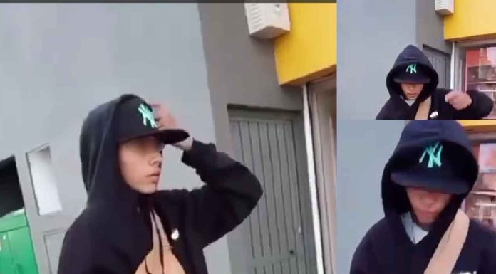 #VIDEO | Empleado de Oxxo grabó y sacó de la tienda a un asaltante quien lo agredió