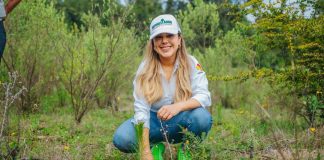 Impulsa Dayana Pérez el Medio Ambiente con la Plantación de 2,500 Pinos en Salvador Escalante