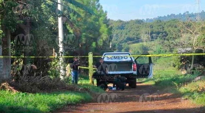 Localizan aun hombre ej3cut4d0 en la colonia Laguna del Ahogado, Uruapan