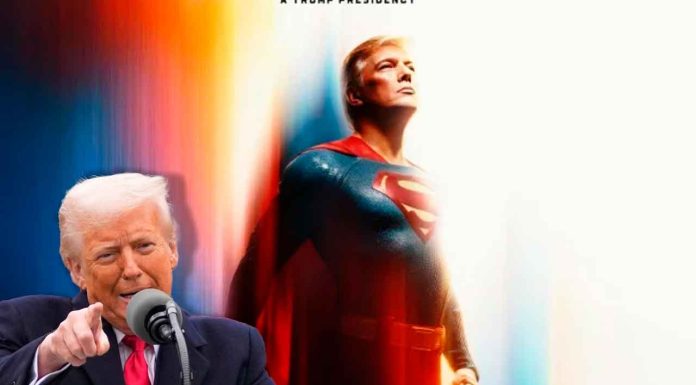 ¿Marketing o mensaje? La Casa Blanca publica una imagen de Trump como Superman