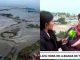 #VIDEO | “Para que conozca”: En plena alerta, abuela lleva a su nieto a la costa para que vea su primer tsunami
