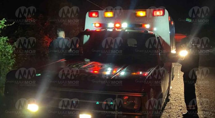 Motociclista mu3re en accidente carretero en la región de Zitácuaro