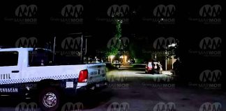 Delincuentes atacan a b4laz0s un domicilio al oriente de Uruapan