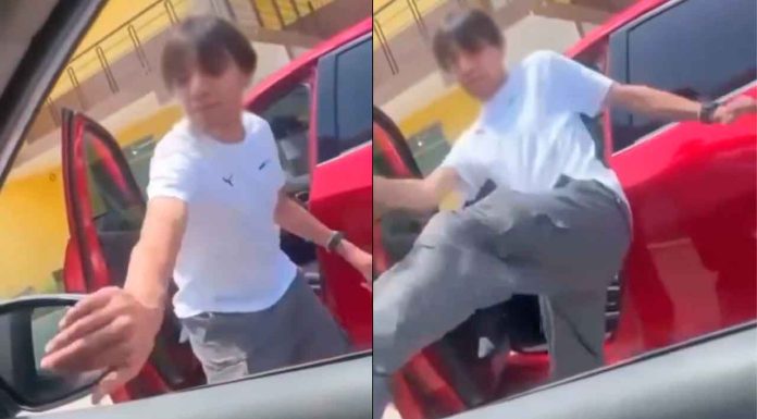 #VIDEO || Indignación por agresión vial contra mujer en Real de Toledo, Pachuca