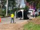 #VIDEO | Vuelca lujosa camioneta en la zona de Tres Marías, Morelia