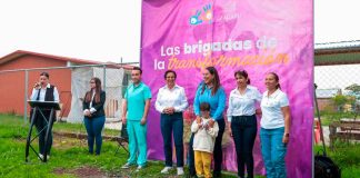 A través de las Brigadas de la Transformación, La Antorchita recibe atención directa con servicios de salud, vivienda y gestiones sociales