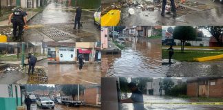 Guardia Civil Zacapu lleva a cabo acciones preventivas ante intensas lluvias