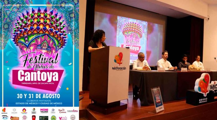 Tiríndaro anuncia su festival de globos de Cantoya