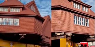 #VIDEO|| ¡Impresionante! Suecia traslada una iglesia de 672 toneladas para salvarla de la minería