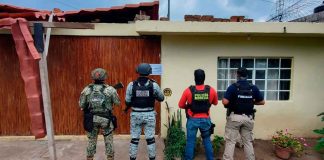 Fiscalía General catea un inmueble en Morelia y asegura dosis de narcótico; hay una persona detenida