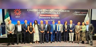 Reafirman FGE y Colegio de Contadores Públicos de Michoacán convenio de colaboración en materia de combate a la corrupción